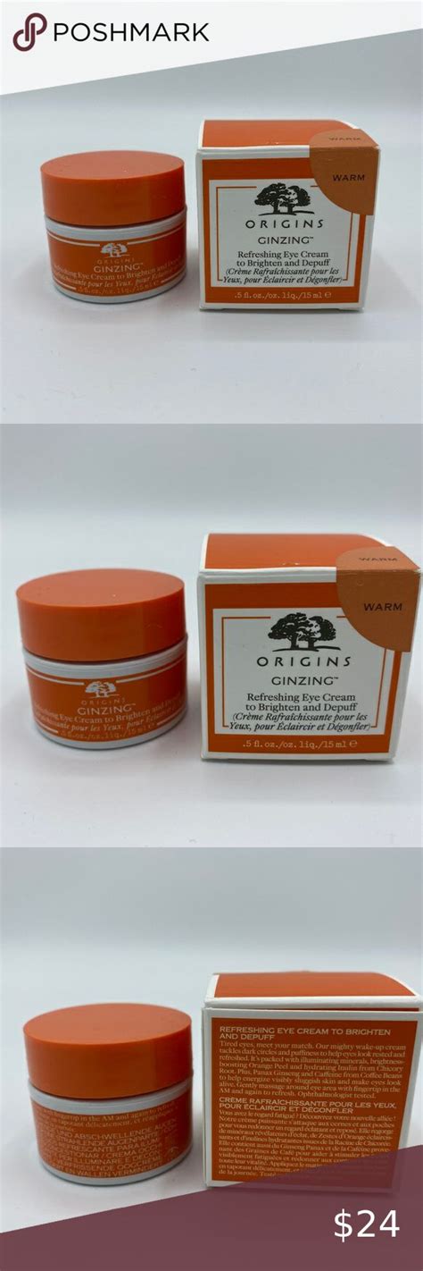 Origins Ginzing Refreshing Eye Cream To Brighten Depuff Warm Nib Med