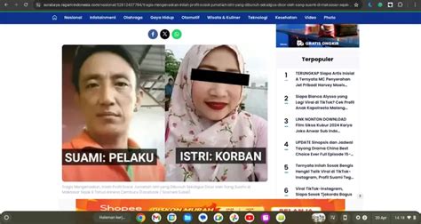 Inilah Sosok Jumatiah Istri Jadi Korban Mayat Dicor Pembunuhan Suami