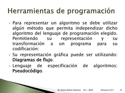 Metodolog A De La Programaci N Ppt Descargar