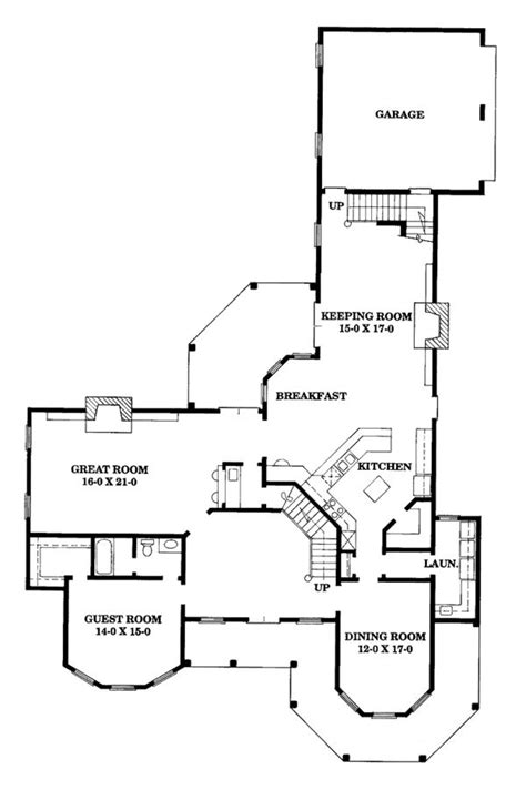 Victorian Style House Plan 5 Beds 4 Baths 4821 Sq Ft Plan 1047 24 In 2023 Victorian House