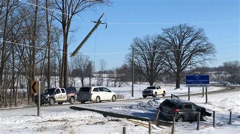 Road Closed After Vehicle Crashes Into Hydro Pole Ctv News