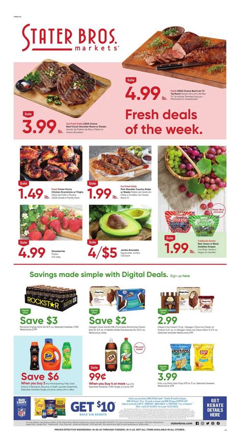 Stater Bros Weekly Ad Oct Oct