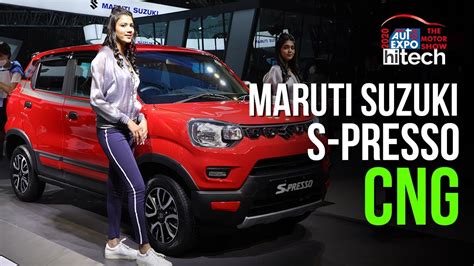 Auto Expo 2020 Maruti Suzuki S Presso Cng Launched Jagran Hitech Auto