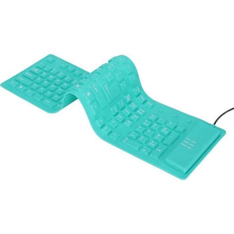 Clavier Filaire Usb Pliable Clavier Étanche Souple En Silicone 108