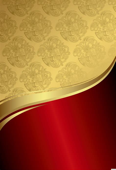 Red And Gold Floral Wallpapers Top Free Red And Gold Floral