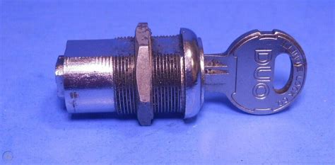 Seeburg W W Original Wallbox Lock Duo Embossed Key Vg