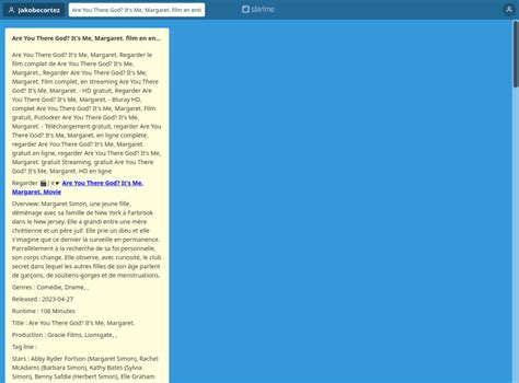 Are You There God It S Me Margaret Film En Enti Start Me