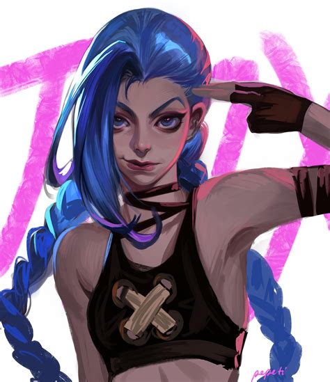 League Of Legends Jinx Fan Art