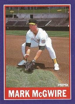 1989 Pepsi Mark McGwire Baseball Trading Card Database