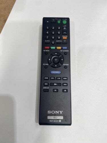 Genuine Sony RMT B107P Blu Ray Remote BDP S370 BDP S373 BDP S470 S570