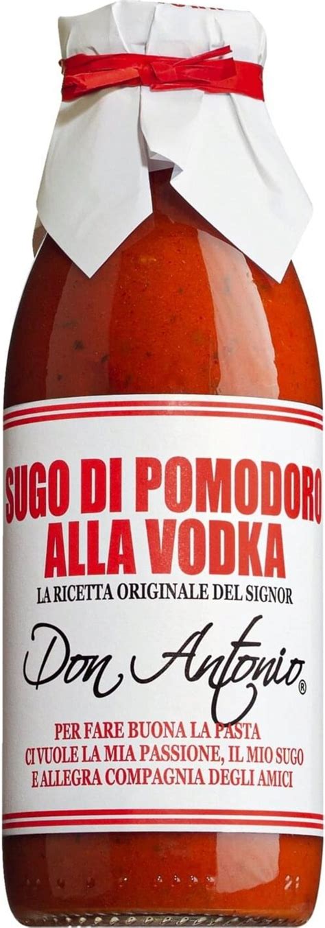 Don Antonio Tomato Sauce With Vodka 480 Ml Piccantino Online Shop Uk