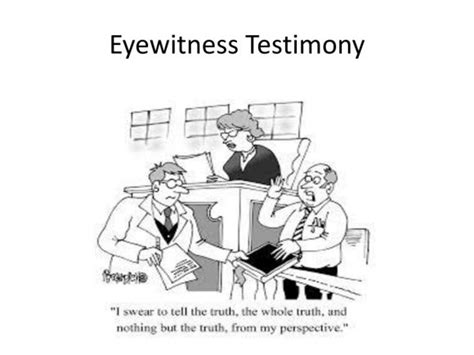 CogBlog – A Cognitive Psychology Blog » Eyewitness Testimony