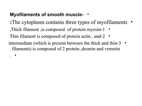 Physiology Of Smooth Muscle Ppt