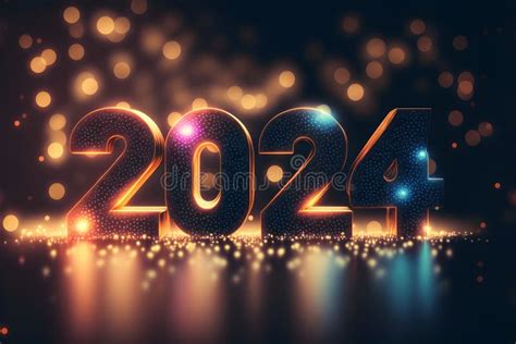 New Year Background Bokeh Light And The Letters Wallpaper Neural