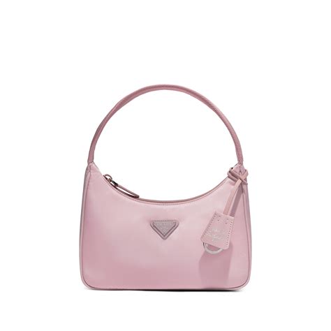 50 Images Of Prada 1NE515 Re Edition 2000 Nylon Mini Bag In Pink Nylon