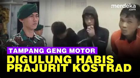 Keberanian Prajurit Kostrad Tni Ad Gulung Anggota Geng Motor