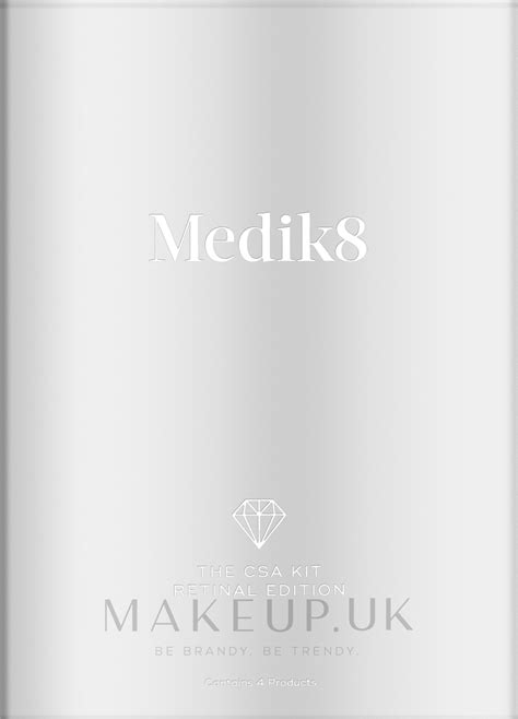 Set 4 Products Medik8 The CSA Kit Retinal Edition Makeup Uk