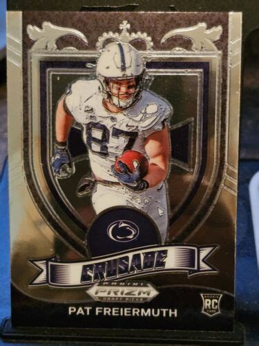 Panini Prizm Draft Picks Crusade Silver Prizm Pat