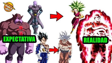 Los Guerreros Mas Poderosos De Cada Universo Expectativa Realidad Dbs Youtube