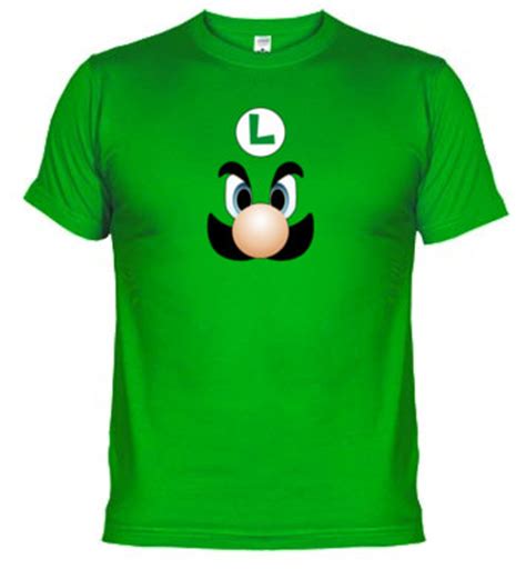 Camiseta Luigi Super Mario Bros Oficial Para Fans Funidelia Lupon