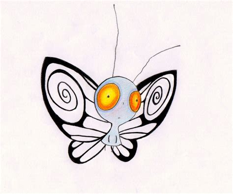 By Me Tim Burton Inspired Butterfly Tim Burton Drawings Eye