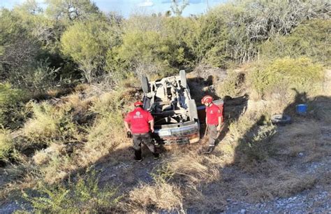 Volcadura En Linares Atiende Heridos Protecci N Civil Punto X Punto