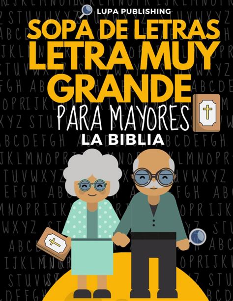 Sopa De Letras Letra Muy Grande Para Mayores La Biblia Sopa De