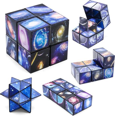 3D Zauberwürfel Euklidischer Würfel Star Cube Magic Cube Puzzle Set