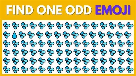 Test Your Eyes Find The Odd One Out The Elements Emoji 11 The Quiz Lab Youtube