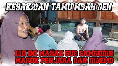 IBU INI TIDAK TERIMA GUS SAMSUDIN DIHINA SAMPAI DI DEMO YouTube