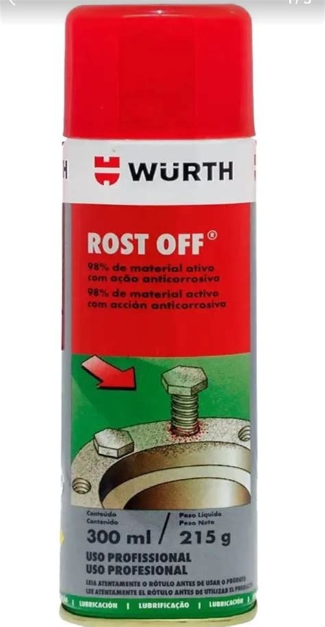 Rost Off Lubrificante Desengripante Antiferrugem Wurth Ml