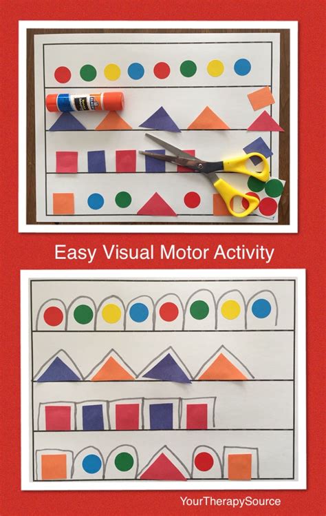 Easy Visual Motor Activity Your Therapy Source Actividades De