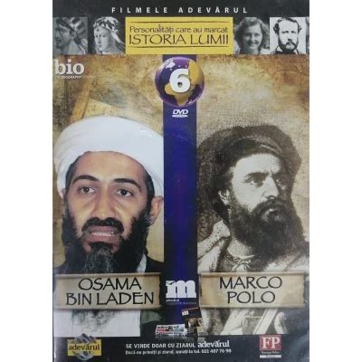 DVD Personalitati Care Au Marcat Istoria Lumii Osama Bin Laden Marco