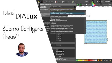 Cómo Configurar Áreas DIALux evo YouTube
