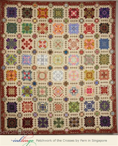 Lucy Boston Patchwork Of The Crosses In Houston Quilt With Inklingo