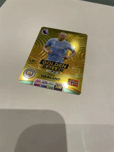 Panini Adrenalyn Xl Premier League Erling Haaland Golden Baller