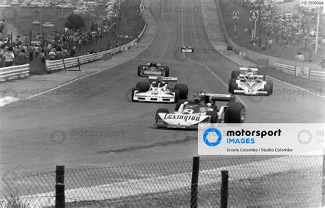 Hans Joachim Stuck March 761B Ford Leads Hans Binder Surtees TS19