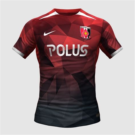 Nike Urawa Red Diamonds Home Kit Concept FIFA 23 Kit Creator Showcase