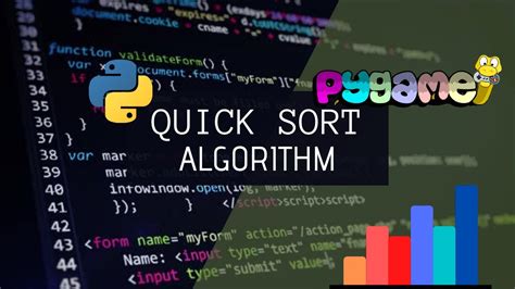 QuickSort Algorithm Python Pygame Sorting Algorithms Visualized