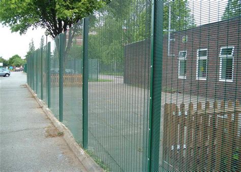 Anti Climbing Fence Clearvu 358 Security Fence Low Price Invisible Security Pvc Coated Clearvu