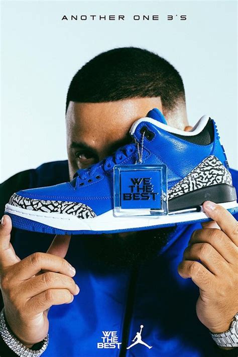 Dj Khaled Air Jordan 3 We The Best Father Of Asahd Blue