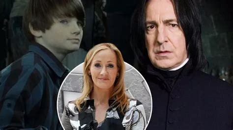 Jk Rowling Reveals Why She Named Harry Potter S Son After Snape Mirror Online