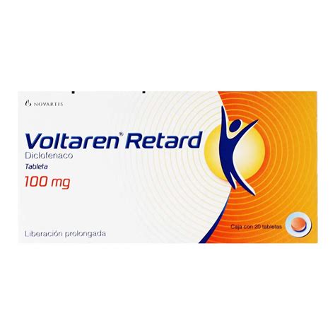 Voltaren Retard 100 Mg Precio Información Y Uso