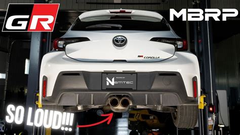 Gr Corolla Center Exit Exhaust Mbrp Gymkana Grid Corolla Youtube