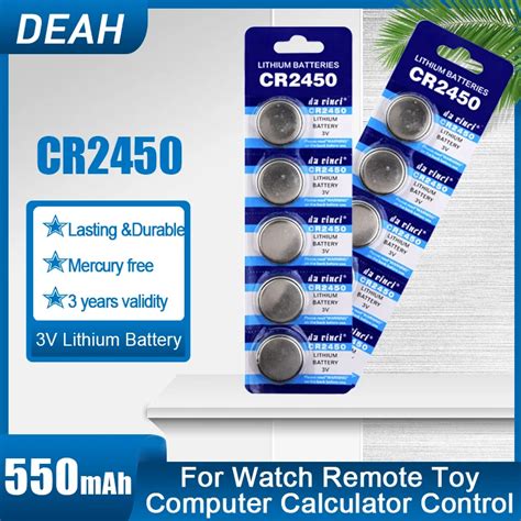 Pcs Cr Cr V Lithium Batteries Dl Br Lm