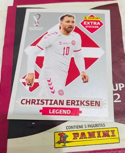 Figurinha Extra Rara Sticker Da Copa Christian Eriksen Venda Em