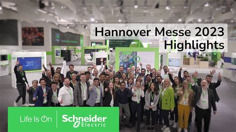 Hannover Messe Highlights Schneider Electric Youtube