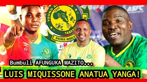 LUIS MIQUISSONE KUTUA YANGA BUMBULI AFUNGUKA MAZITO BEI YA FEI TOTO