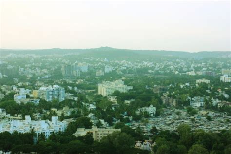 Aerial View Of Pune City Stock Photo Download Image Now Aerial View