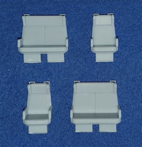 Br Mk2 Coach Seats 2 1 Dining Tourist O Gauge 7mm Scale Fk3d